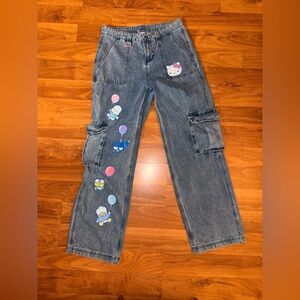 Sanrio Jeans with Sanrio Accents